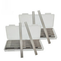 FOXBC 20PCS 82mm Electric Planer Blades Reversible Wood Planer Knives Woodworking Machinery Parts For DeWalt Bosch Makita
