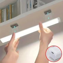LED Bar Lights USB Rechargeable Motion Sensor Night Light Portable Induction Cabinet Light for Kitchen Room for Wardrobe Hallway