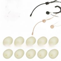 Beige Compatible With Shure BETA 53 Headworn Earset Shield Foam Cover Pop Filter Mic WBH 53 Headset Microphone Sponge Windscreen