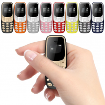 SERVO BM10 Mini Mobile Phone 2 SIM Card Bluetooth Earphone Voice Changer Dialer Low Radiation Sound Recording Small Cellphone