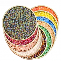 2MM Matte Plating Corolful Czech Glass Beads for Jewelry Making SeedBeads Charms Kralen Rondelle Spacer Beads DIY Craft Bijoux