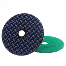 4" Dry Polishing Pad Super Nano Scale Flexible Stone Grinding Discs For Granite Marble Concrete Floor Polishing 1 PCS