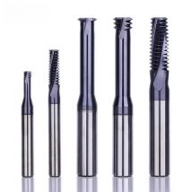 1pcs CNC HRC 60 Degree carbide Single tooth Thread Milling M1 M1.2 M1.4 M1.6 M2 M2.5 M3-M24 Solid carbide thread Milling cutter