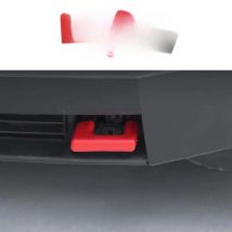 Trailer Hook Protective Cover for Tesla Cybertruck 2025 Front Bumper Silicone Waterproof Tow Hook Decoration Shell Accessories