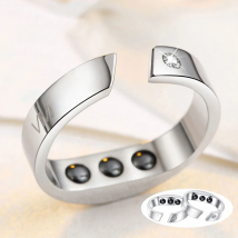Anti Snore sleep Ring Magnetic Therapy Acupressure Treatment Against Snoring Device Snore stop Stopper Finger Ring Sleeping Aid