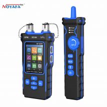 NOYAFA NF-8508 Tester per cavi di rete LCD Digitale ricaricabile Linea di rete Finder Wire Tracker PoE Checker Misuratore di cavi ottici