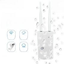 TIANJIE Waterproof Outdoor 4G CPE Router 150Mbps CAT4 LTE Routers 3G/4G SIM Card WiFi Router for IP Camera/Outside WiFi Coverage