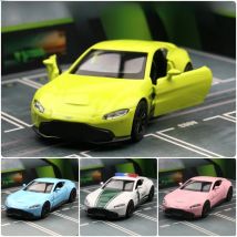 1/36 Aston Martin Vantage Toy Car Miniature Model RMZ CiTY Free Wheels Pull Back Diecast Alloy Collection Gift For Children Boy
