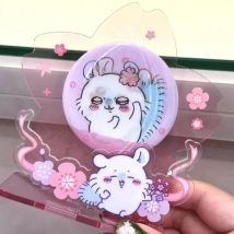 chiikawa cherry blossom series grating bar-chi acrylic set girl heart check-in photo gift kawaii
