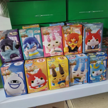9-10cm Gift box Japanese cartoon Yokai watch action figure doll PVC  yokai-watch Jibanyan Roboyan