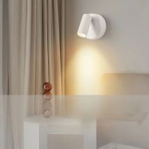 LED Light Magnetic Type-C rechargeable Wall Light Spotlight Wireless No Wiring No Punch Reading Light Bedroom Bedside Light