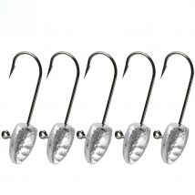 Exposed Oval Jig Head Jig Hooks 2g 3g 5g 7g 10g Ice Fishing Hook Raft Fishing Jig Head Hooks Micro Fishing Tackle