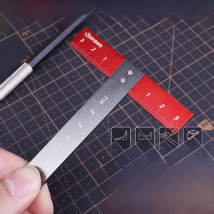 USTAR Model Transform Cutting Scribed Line T-shaped Ruler For Gundam Models Making Modeling DIY Tools  Hobby  Accessory
