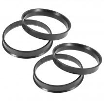 Uxcell Plastic 60.1mm to 64.1mm Car Hub Centric Rings Wheel Bore Center Spacer