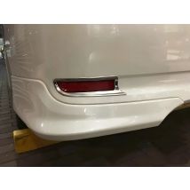 Auto rear fog light cover  lamp bezel for toyota  estima previa 2016,ABS chrome ,2pcs