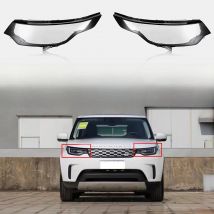 For Land Rover Discovery 5 2017-2020 Car Headlight Cover Transparent Glass Lampshade Head Lamp Headlamp Shell Lens accessory