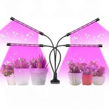 LED Grow Lights Full Spectrum Phyto Lamp With Timing Function For Indoor Flower Potted Plants Vegetables Hydroponics Cultivation