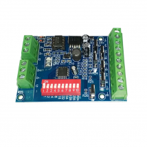 6CH Easy DMX Controller,RGB LED dmx512 dimmer,LED decoder,DC5V-24V