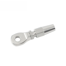 1PCS Marine Grade 316 Stainless Steel Swageless Eye Terminal Wire Cable Rope DIY Fitting Rigging Hardware Balustrade kit