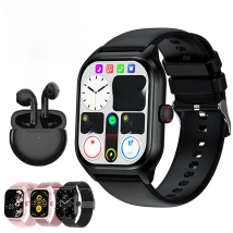 LEMFO LT10 Smart Watch 2024 Android Gift Bluetooth Call Smartwatch 2024 Touch Dial Music Fitness Tracker Sports Watches