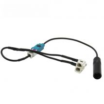 Biurlink Car Radio Farka Female Male Aerial Antenna Adapter Cable For Volkswagen