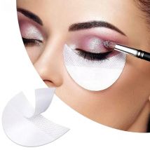 50Pcs/bag Eyeshadow Stencils Eyeliner Aider Sticker Cosmetics Eye Eyelash Extension Cotton Patch Sticker For Removing Eyelashes