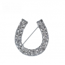 Grandbling Rhinestone Jewelry Horse Shoes Pin Unique Gift Rhinestone Broches