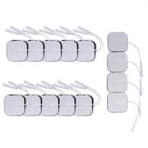 Tens Electrodes Pad EMS Electric Muscle Stimulator Patch Reusable Replaceable Non Woven Fabric Self-adhesive Massager Stickers