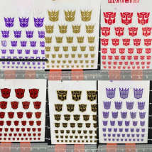Autobots Decepticons G1 Stickers 45+ Symbol Decal for Custom DIY Scene Accessories Decoration Car Sticker