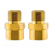 MUQZI Bike Pedal Axle Extender Wear Resistant Bike Pedal Extension Bolts Spacers Left Right Signs Cycling Accessories