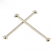 10Pieces RC Cars 02003 Dogbone 61mm 2pcs Spare Parts Upgrade Acessories For 1/10 R/C Model Car AMAX HSP Himoto