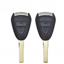 XNRKEY 2 Button / 3 Button Replacement Key Shell Case For porsche Boxster/Cayman 911/997 Carrera and 911 Targa Car Key Shell