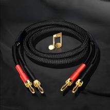 5N high purity copper fever grade HIFI speaker cable main and secondary speakers surround power amplifier computer audio cable