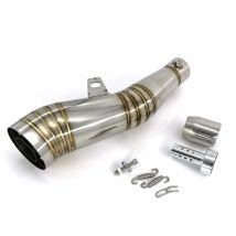 38-51mm Stainless Steel Universal Motorcycle Exhaust Muffler Pipe Slip on Exhaust Pipe