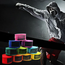 Boxing Handwraps Elastic 2pcs Muay Thai Bandage Poly&Cotton Hand Wraps 3m/5m Guantes Boxeo Deporte MMA Sports Protection Tape