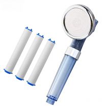 Zloog High Quality Residual Chlorine Removal PP Cotton Sediment Cartridge Filtered Filter Pure Shower Head