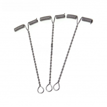 ICERIO 50PCS T Shape Stainless Steel Crappie Rig Arm Branch Balance Fishing Tackle Accessories with Luminous bead