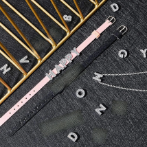 Rhinestone Slide Charms Letters For Jewelry Making Women Bracelet 8mm Alphabet A-Z Pet Collar Necklace DIY Accessories Gift