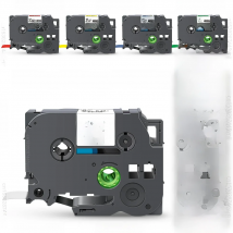 1Pcs 231 Compatible for Brother 231 221 211 Fx231 FX221 FX211 6/9/12mm Label Tape for Brother p touch PTH110 PTD210 Label Maker