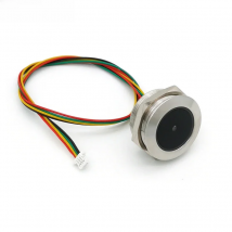 GROW GM60 Stainless Steel LED Control Ring Indicator Light UART Interface 1D/2D Bar Code QR Code Barcode Reader Module