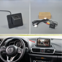 LYUDMILA For Mazda 3 Mazda3 Axela BM BN Sedan 2014~2018 Car Rear View Reverse Camera Sets Original Screen Compatible Plug & Play