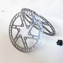 2022New 140mm 160mm MTB Mountain Bike Hydraulic Disc Brake SUS410 Floating Rotor Bicycle Parts with 6pcs T25 Screws
