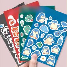 20PCS Custom Vinyl Sticker Sheet Waterproof Decorative Logo Label Laptop Cartoon Anime Cute Vinyl Stickers Book Decoration