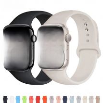 Silicone Band For Apple Watch straps 40 mm 49mm 44 mm 45mm 46mm 42mm 41mm 38mm sports bracelet iWatch series 10 9 8 3 SE ultra 2