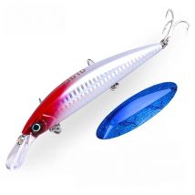 FJORD 110mm 37g Heavy Sinking Minnow Long Casting UV effect Laser Hard Artificial Bait Professional Seawater Fishing Lure