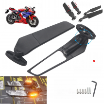 For Honda CBR1000XX VFR1200XF 900RR 929RR 954RR Motorcycle Mirror Modified Wind Wing Adjustable Rotating Rearview Mirror Moto