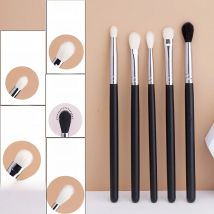 Makeup Eyeshadow Brushes Flat Eye Shadow Shader crease Blending Brushes Goat Hair Eye Shadow Liquid Cream Powder Make Up Tool