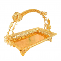 Luxurious Fruit Tray Multipurpose Crafts Iron Farmhouse Decor Table Organizer Cupcake Dessert Party Display for Decoration Home