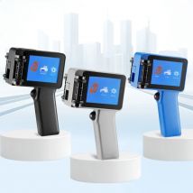 with ink: X1760 12.7MM TIJ Expiry Date Marking machine date coding machine printing gun Portable Handheld Thermal Inkjet Printer