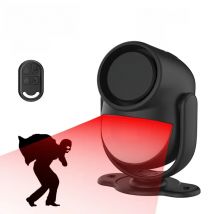 CPVAN Motion Detector for Home Burglary Security Protection Wireless Motion Sensor with Door Sensor Alarm and Remote Control